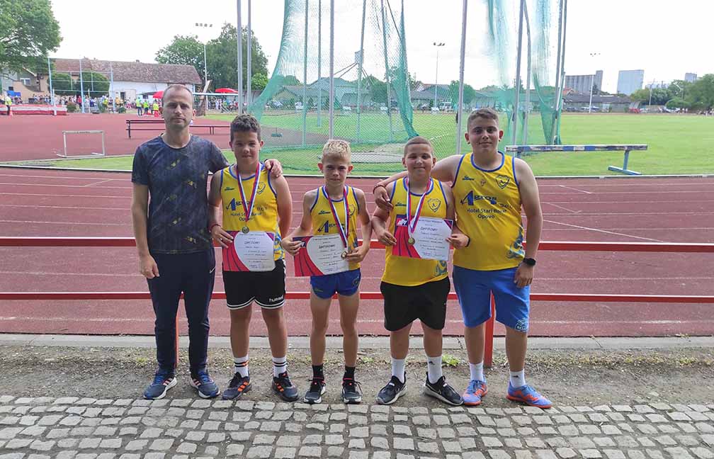 Atletika: Prvenstvo Vojvodine za mlađe pionire, tri medalje za Spartak