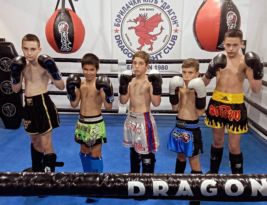 Kik boks klub Dragon: Mladi kik bokseri se spremaju za Češku