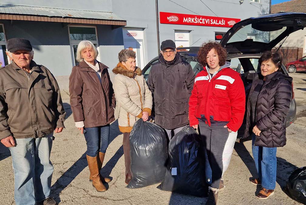 Crveni krst Opovo: Humanitarna akcija Udruženja penzionera iz Čente