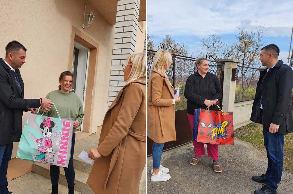 Opštinska uprava Opovo: Paketi za šest novorođenih beba