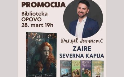 ONB Opovo: U četvrtak književni susret sa Danijelom Jovanovićem