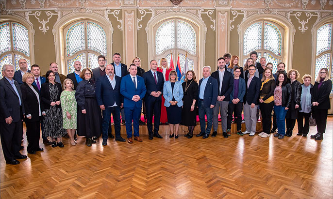 Ministarka kulture Maja Gojković i gradonačelnik Salapura potpisali ugovor za projekat Zrenjanin – Prestonica kulture Srbije 2025.