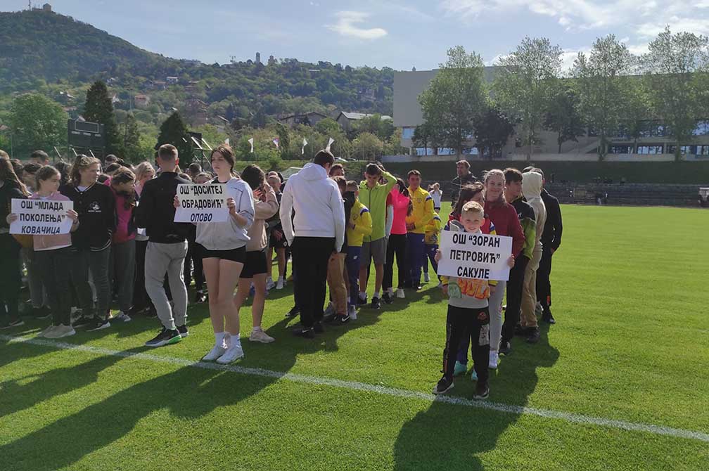 Školski sport: Okružno školsko prvenstvo u atletici