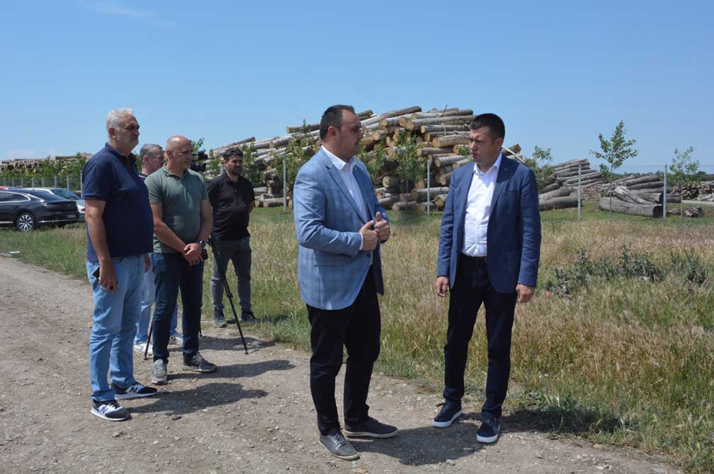 Državni sekretar u ministarstvu zaštite životne sredine Aleksandar Dujanović posetio Opštinu Opovo