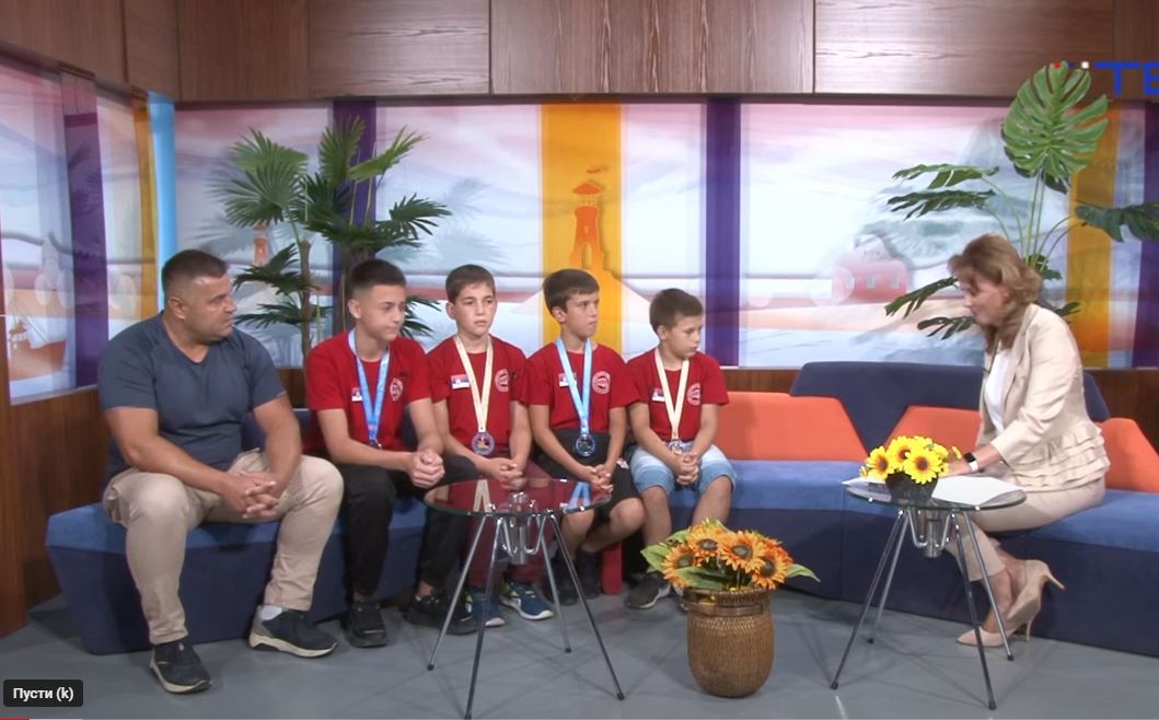 Dragonovi mladi asovi gosti u emisiji Buđenje uz TV Pančevo