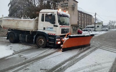 Prvi sneg i stanje na kolovozu