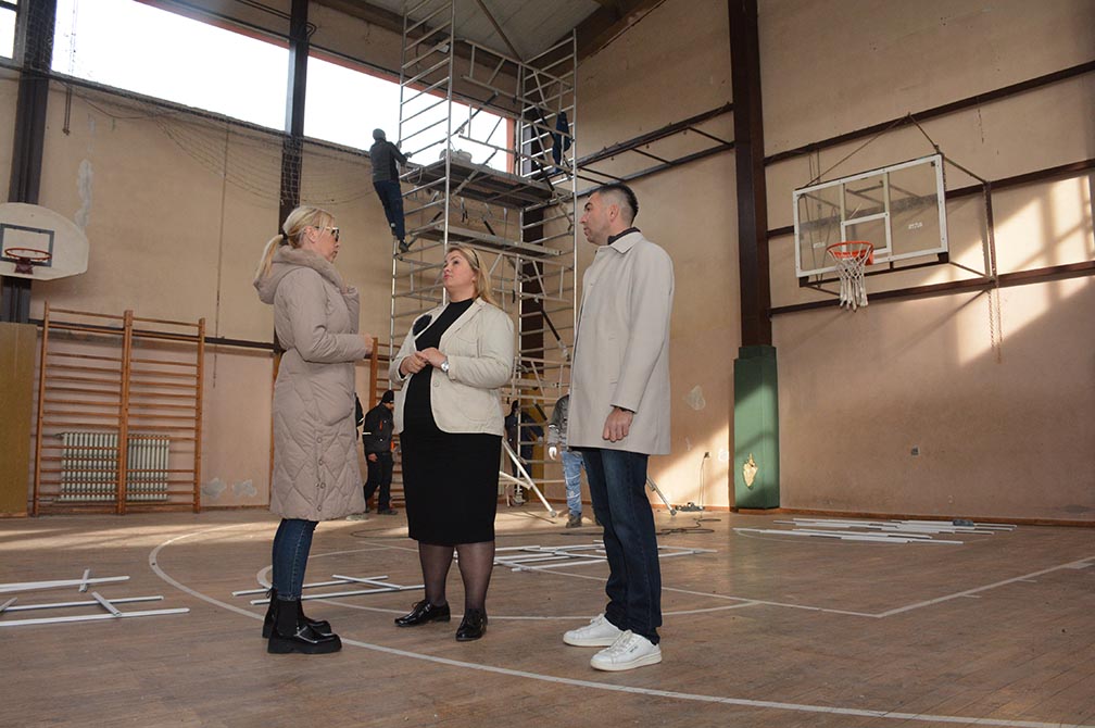 Rekonstrukcija fiskulturne sale u Opovu za kvalitetniju energetsku efikasnost (VIDEO)
