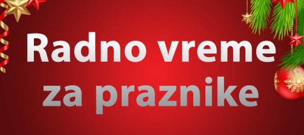 Praznično radno vreme u Opovu za predstojeće praznike