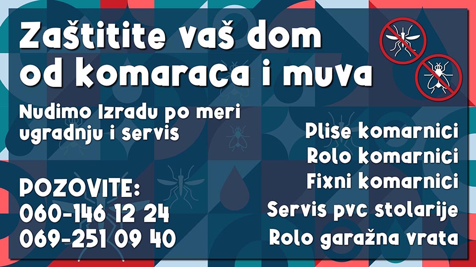 Ugradnja i Servis Komarnika, Roletni i PVC Prozora
