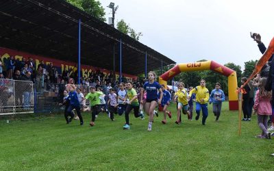 Revija mladih atletičara na Spartakovom krosu