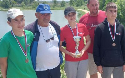Školski sport: U Opovu održano Okružno takmičenje u lovu ribe udicom na plovak