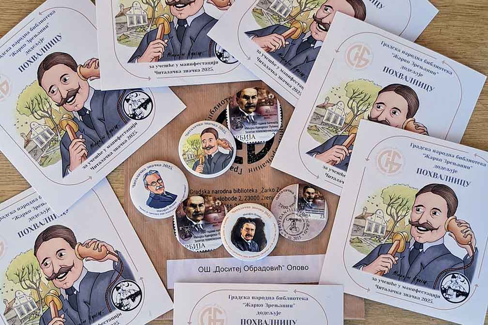 OŠ „Dositej Obradović“ Opovo: Pohvale i nagrade čitalačkim vrednicama