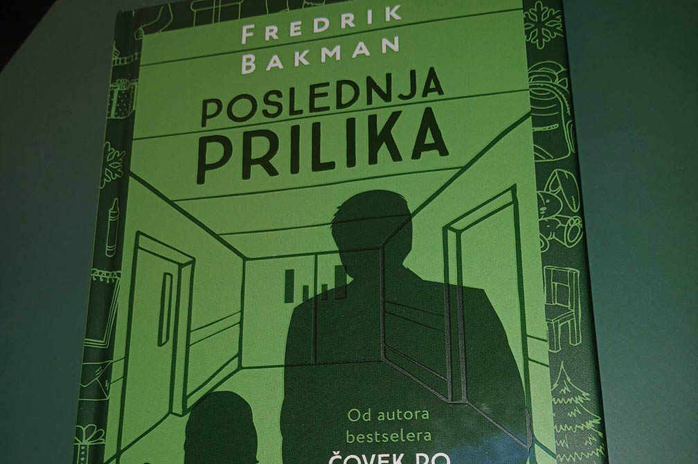 Čitalački klub ONB Opovo: Preporuka meseca – „Poslednja prilika“ Frederik Bakman
