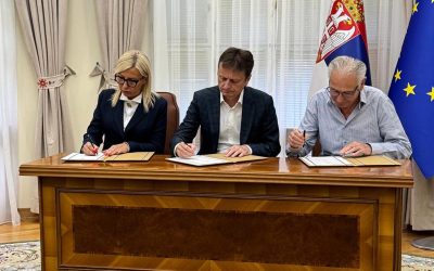 Kapitalni projekat za Sakule i Opštinu Opovo: Potpisan Ugovor o izvođenju radova na rekonstrukciji i energetskoj sanaciji Osnovne škole „Zoran Petrović“