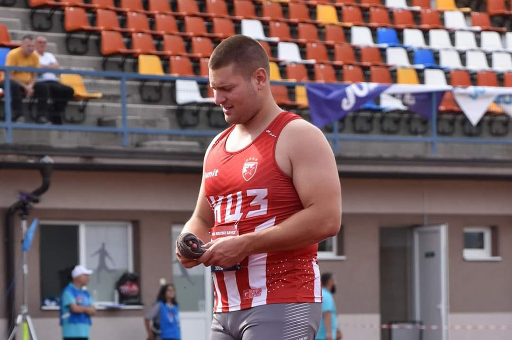 Atletika: Zlato i evropska norma za Stefana Jovanova na finalu Kupa Srbije