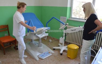 Dom zdravlja Opovo: Novi moderni ginekološki sto za pregled