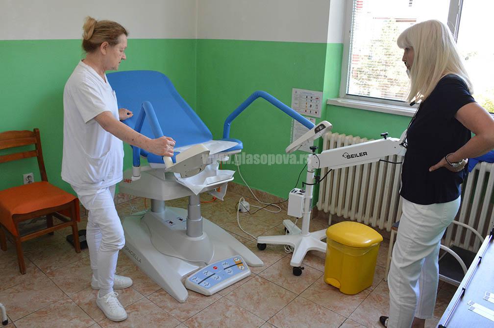 Dom zdravlja Opovo: Novi moderni ginekološki sto za pregled