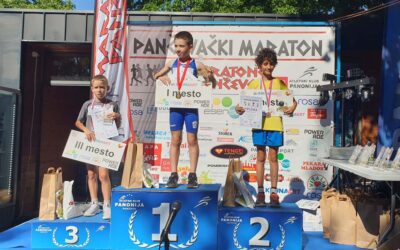 Atletika: Spartakovi atletičari na  pančevačkom dečijem maratonu