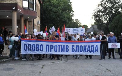 U Opovu održan treći po redu skup protiv blokada