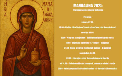 Od sutra proslava sefkerinske Mandaline