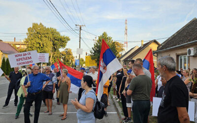 U Opovu  održan skup protiv blokada