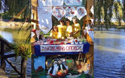 Aktiv žena Opovo na Festivalu jabuka u Crepaji