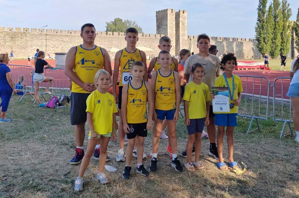 Atletika: Dve medalje za Spartak na Međunarodnom trofeju Smederevske tvrđeva