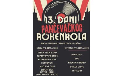 Udruženje rok muzičara Pančevo: Dani pančevačkog rokenrola 3. i 4. septembra