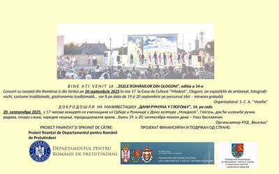 Dani Rumuna u Glogonju – 14. put u znaku tradicije i prijateljstva
