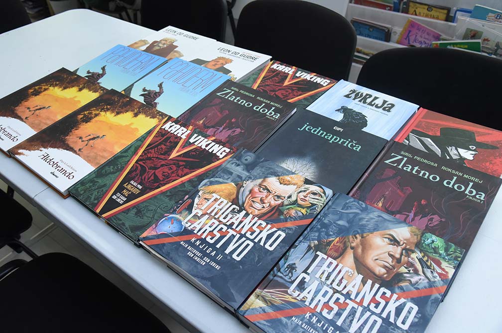 Nova kolekcija strip albuma u opovačkoj biblioteci