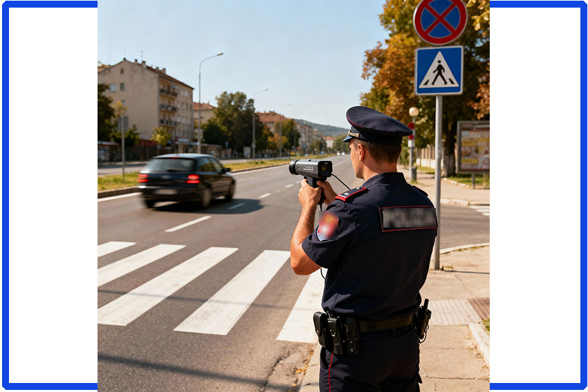 Od 16. do 20. oktobra kontrola brzine u zonama pešačkih prelaza