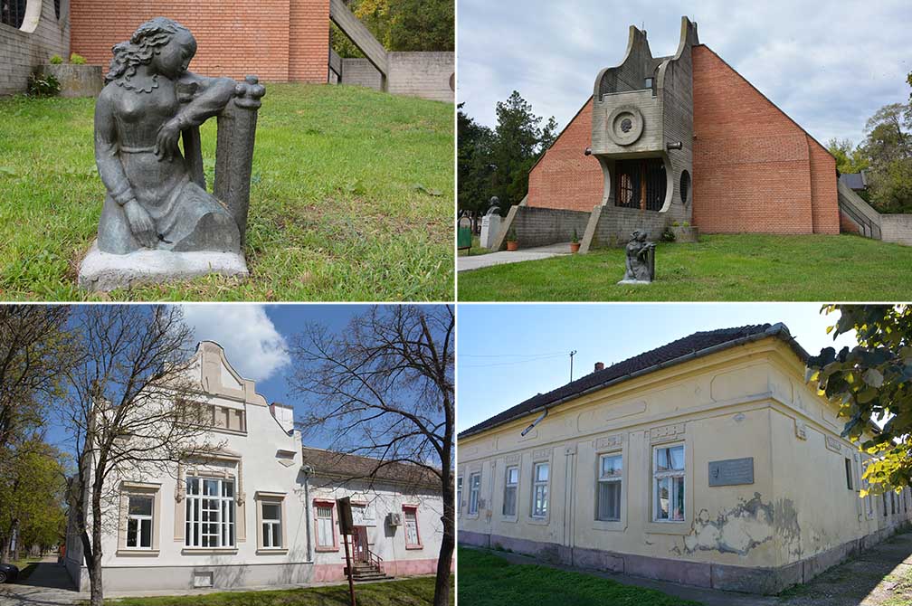 Kulturna dobra i istorijska baština Opštine Opovo (3)  GALERIJA JOVAN POPOVIĆ, PARK SKULPTURA, KUĆA ZORANA PETROVIĆA I VILA MIS HELENA