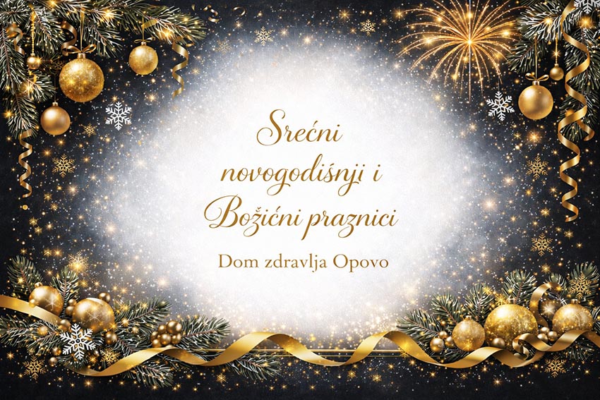 Dom zdravlja Opovo: Radno vreme tokom predstojećih praznika