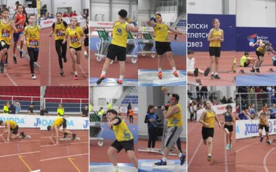Decembarski atletski miting: Pet medalja za opovački Spartak