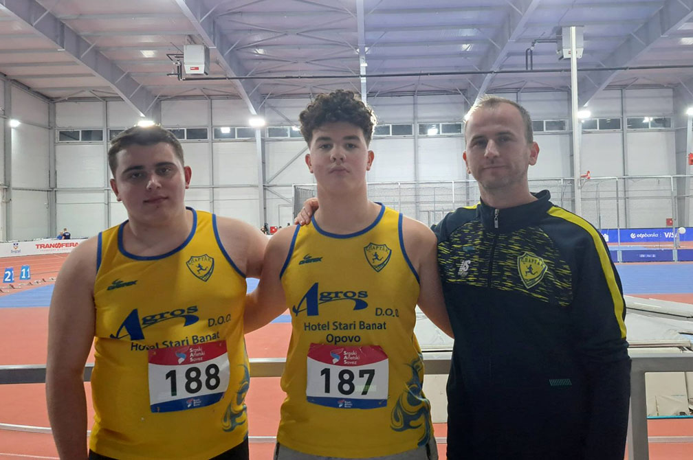 Atletika: Prvenstvo Srbije u dvorani za mlađe juniore