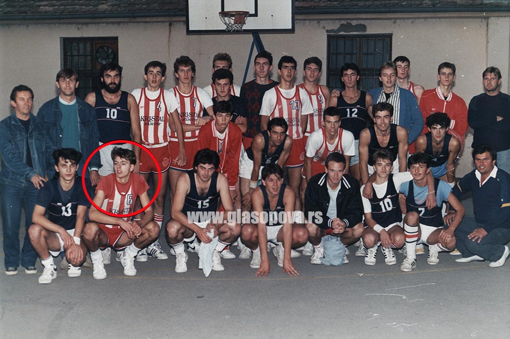 Sećanja: Saša Obradović na košarkaškom terenu u Opovu