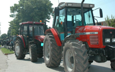 Protest poljoprivrednika – blokade kod Čente i Pančeva