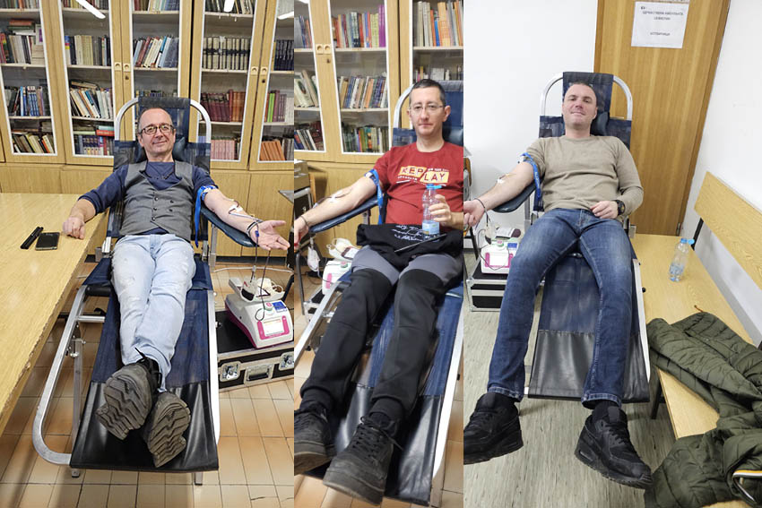 Održana akcija dobrovoljnog davanja krvi u Opovu i Sefkerinu