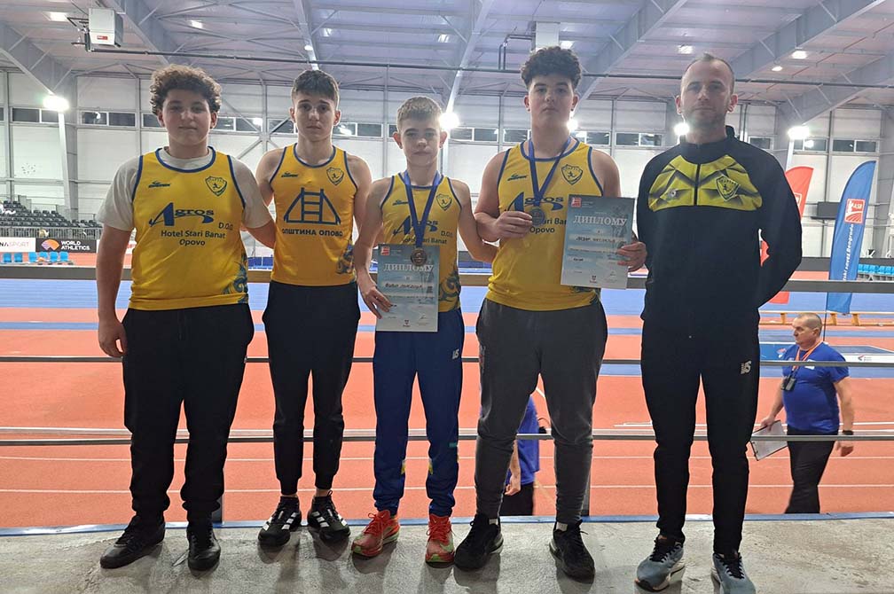 Atletika: Dve medalje i četiri lična rekorda za Spartak na Prvenstvu Beograda za starije pionire