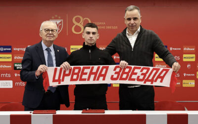 Fudbalske nade: Radonić potpisao je stipendijski ugovor sa FK CRVENA ZVEZDA